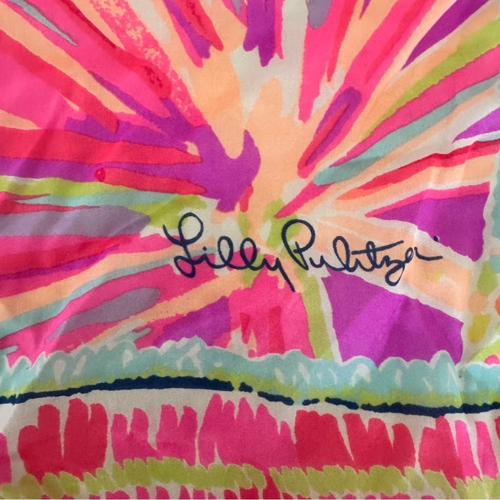 Lily Pulitzer Silk scarf